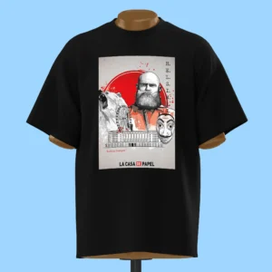 لباس طرح پوستر هلسینکی - La Casa de Papel