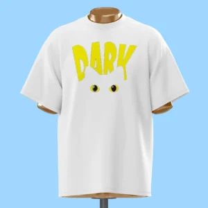 لباس طرح "DARK" و چشم گربه