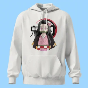 لباس طرح نزیکو کامادو با لباس صورتی