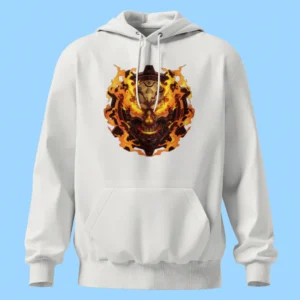 لباس طرح اسکلت آتشین میان چرخدنده