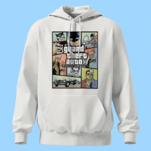 لباس طرح کلاژ GTA و گاتهام سیتی