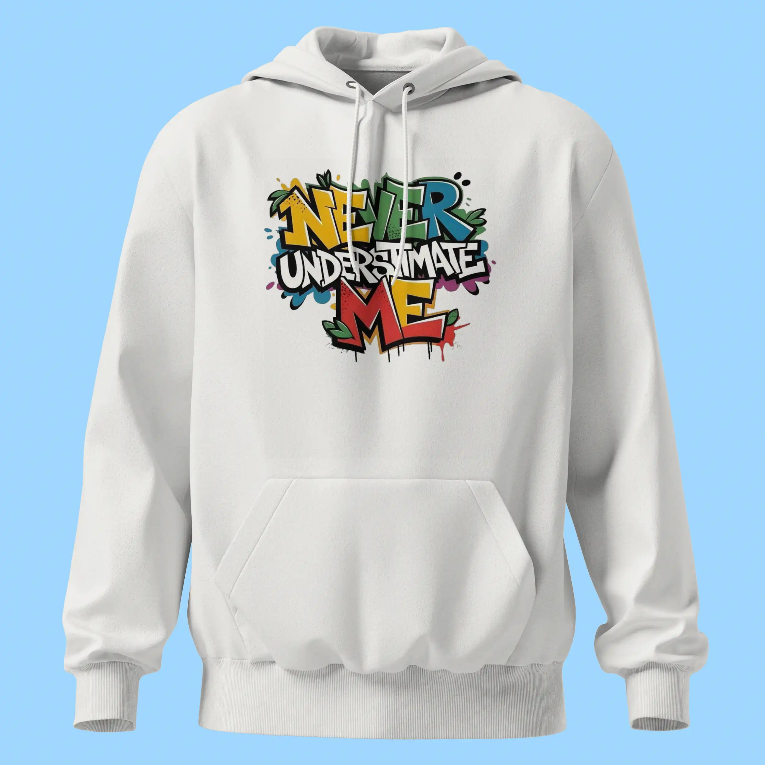 لباس طرح گرافیتی Never Underestimate Me